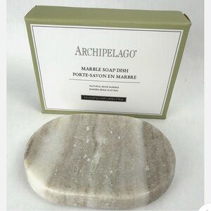 Archipelago Natural Marble Soap Dish